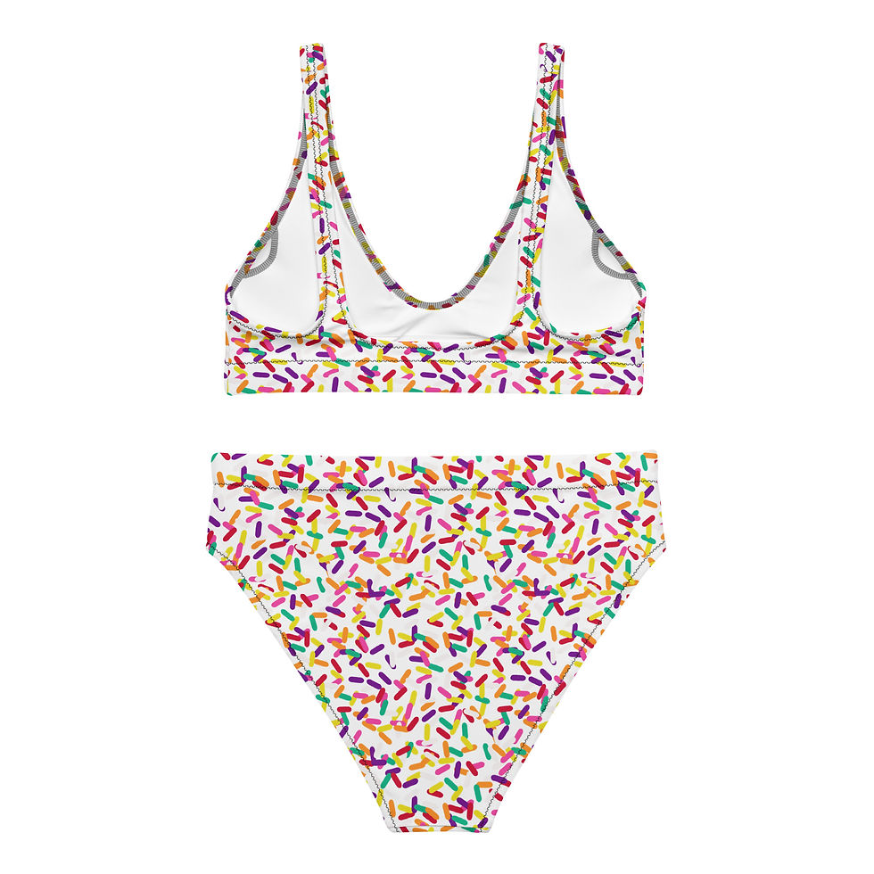 Thumbnail: Vanilla Sprinkles High-Waisted Bikini