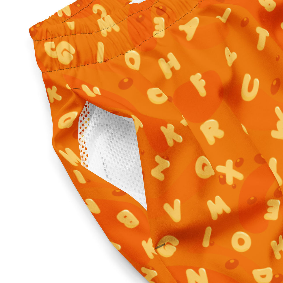Thumbnail: ABC Soup Swim Trunks