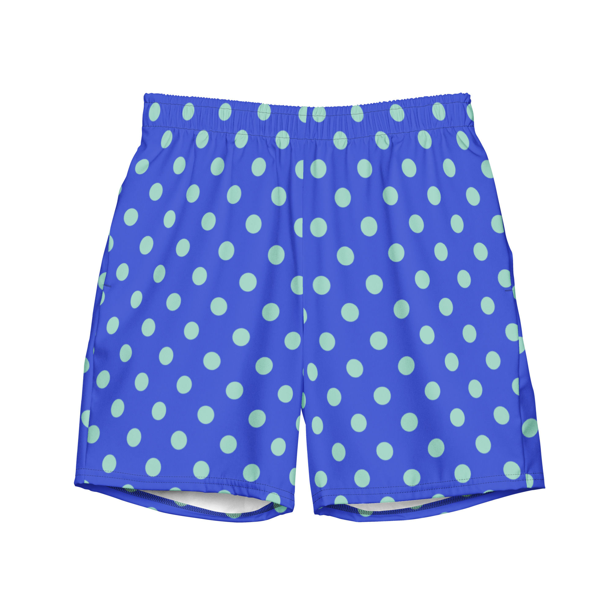 Beach Towel Dots Swim Trunks