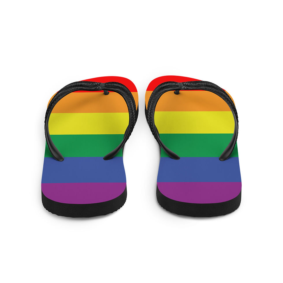 Thumbnail: Pride Flag Flip-Flops