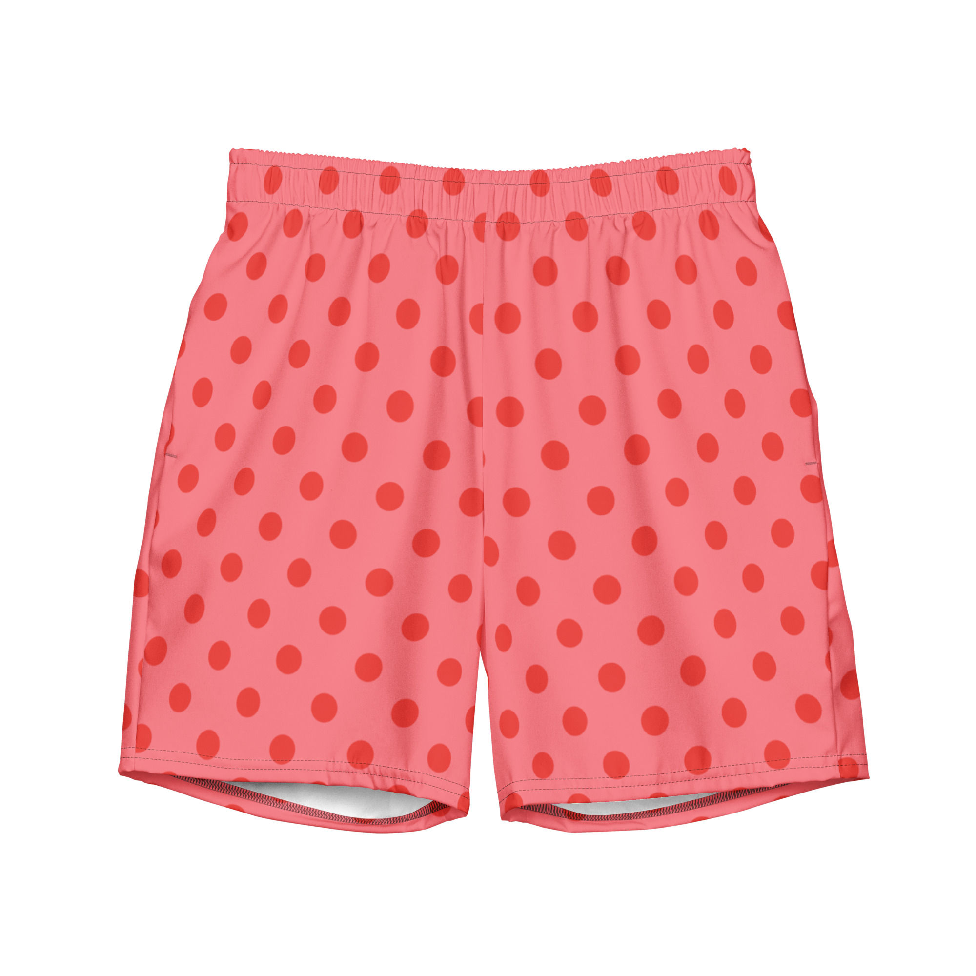 Valentines Dots Swim Trunks