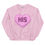 Thumbnail: Forever His Pink Candy Heart Sweatshirt