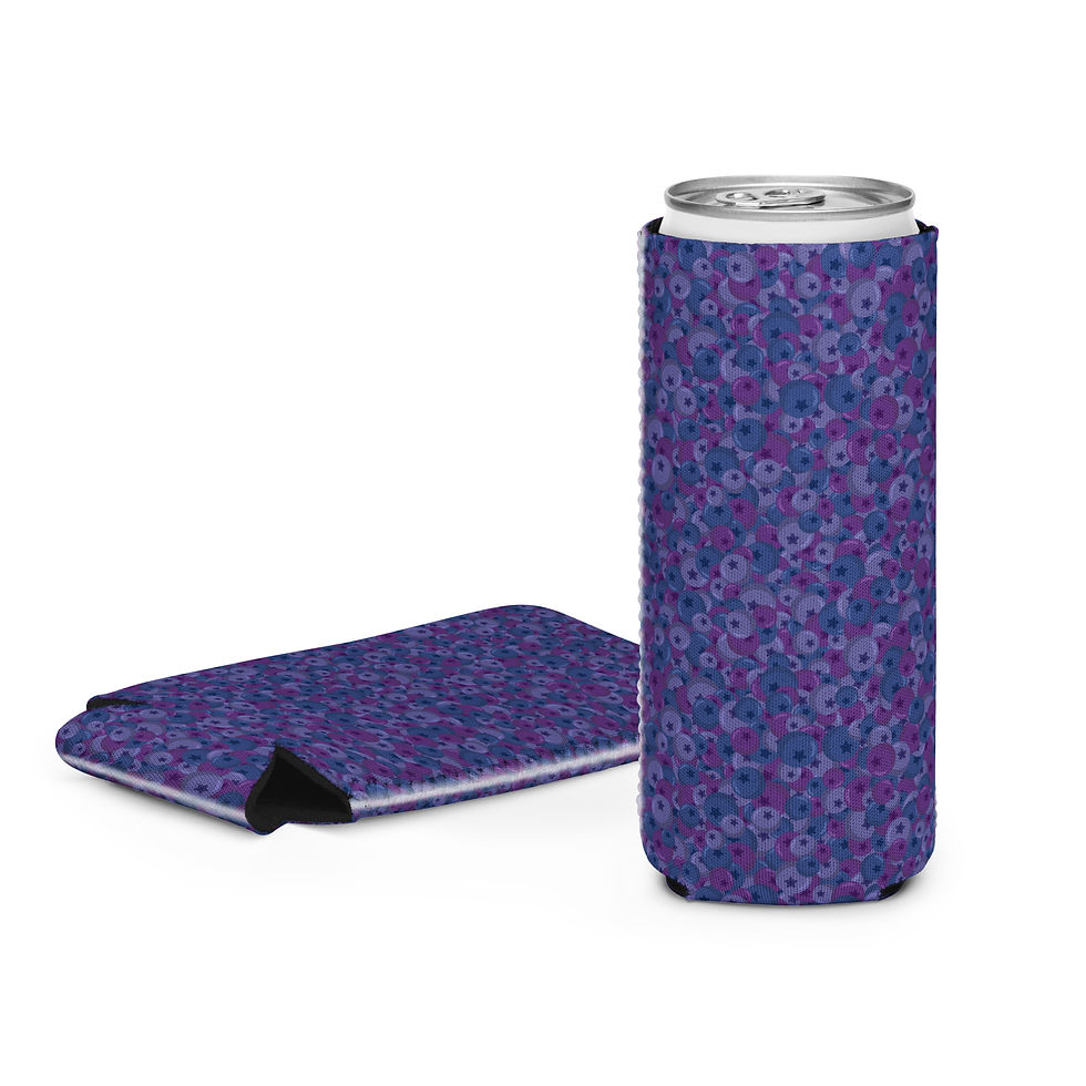 Blueberry Medley Can Coozie