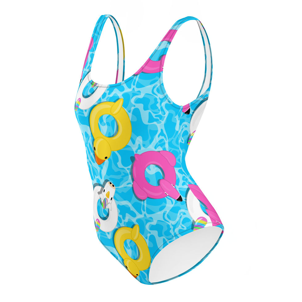 Thumbnail: Classic Floaties One-Piece Swimsuit