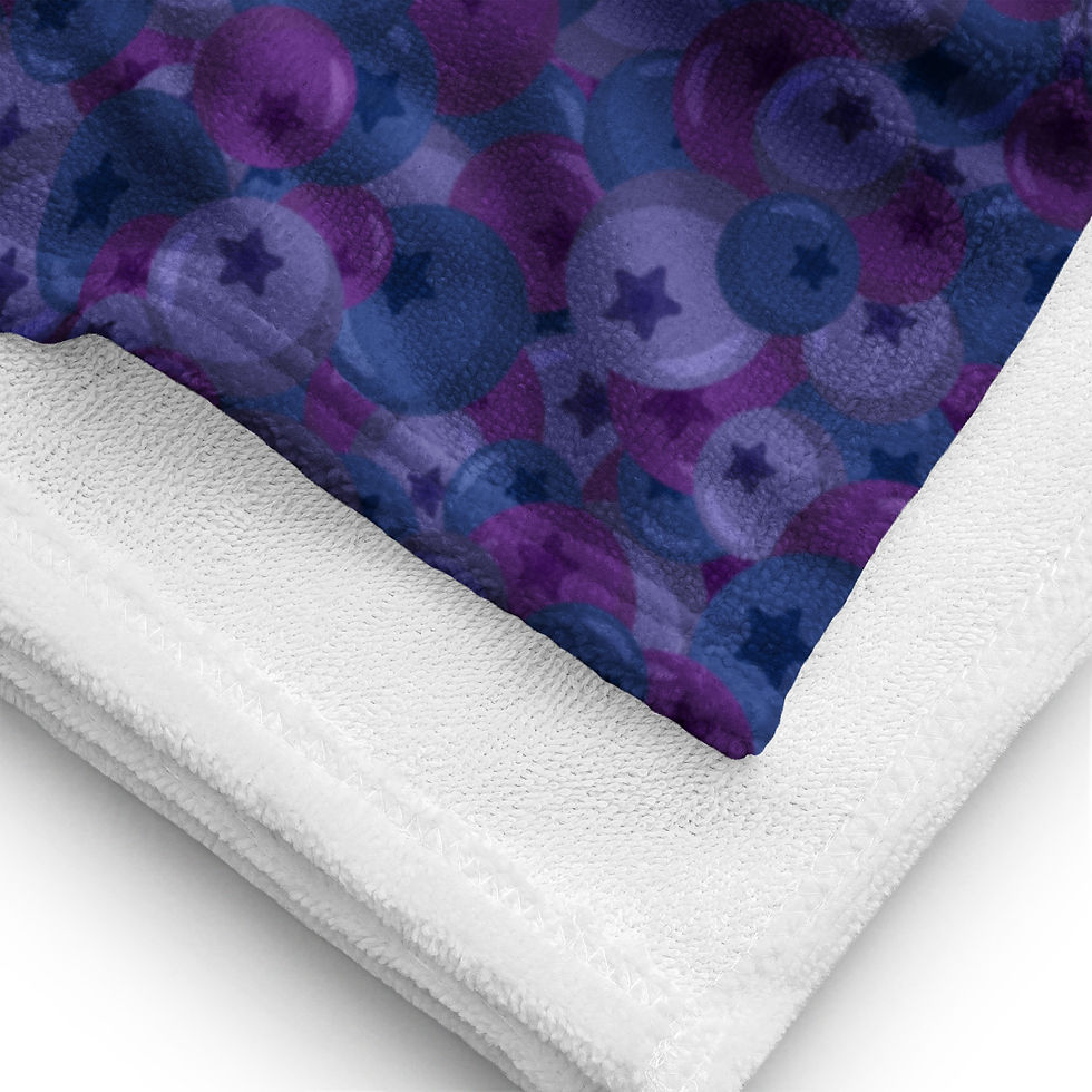 Thumbnail: Blueberry Medley Towel