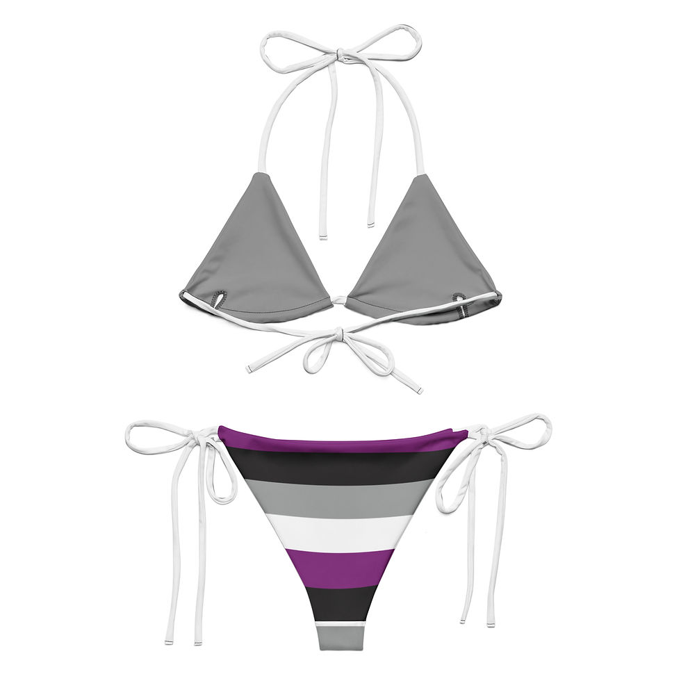 Ace Flag String Bikini
