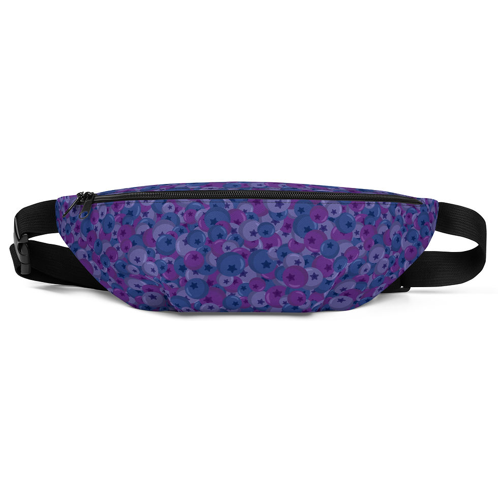 Blueberry Medley Fanny Pack