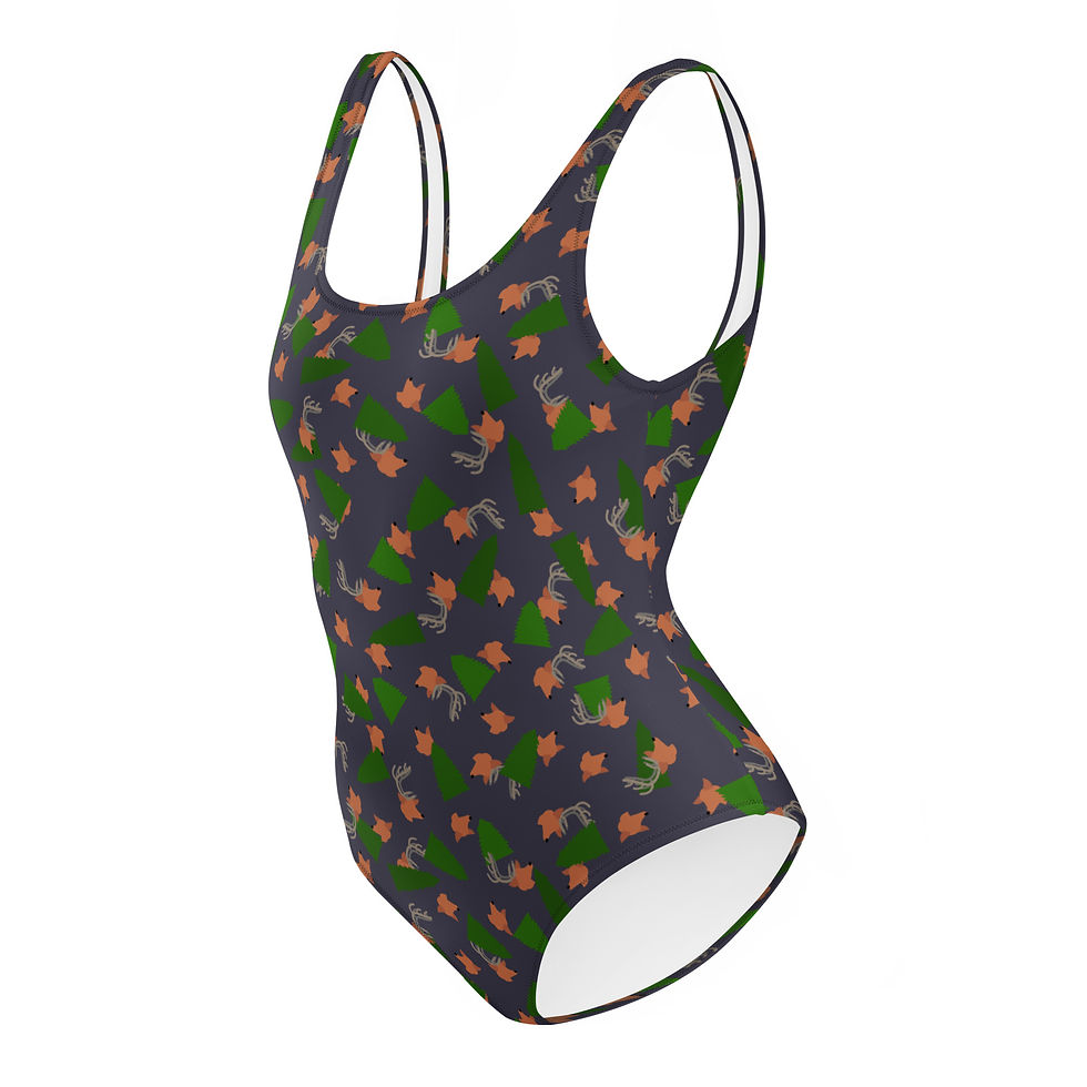 Thumbnail: Oh Deer One-Piece Swimsuit