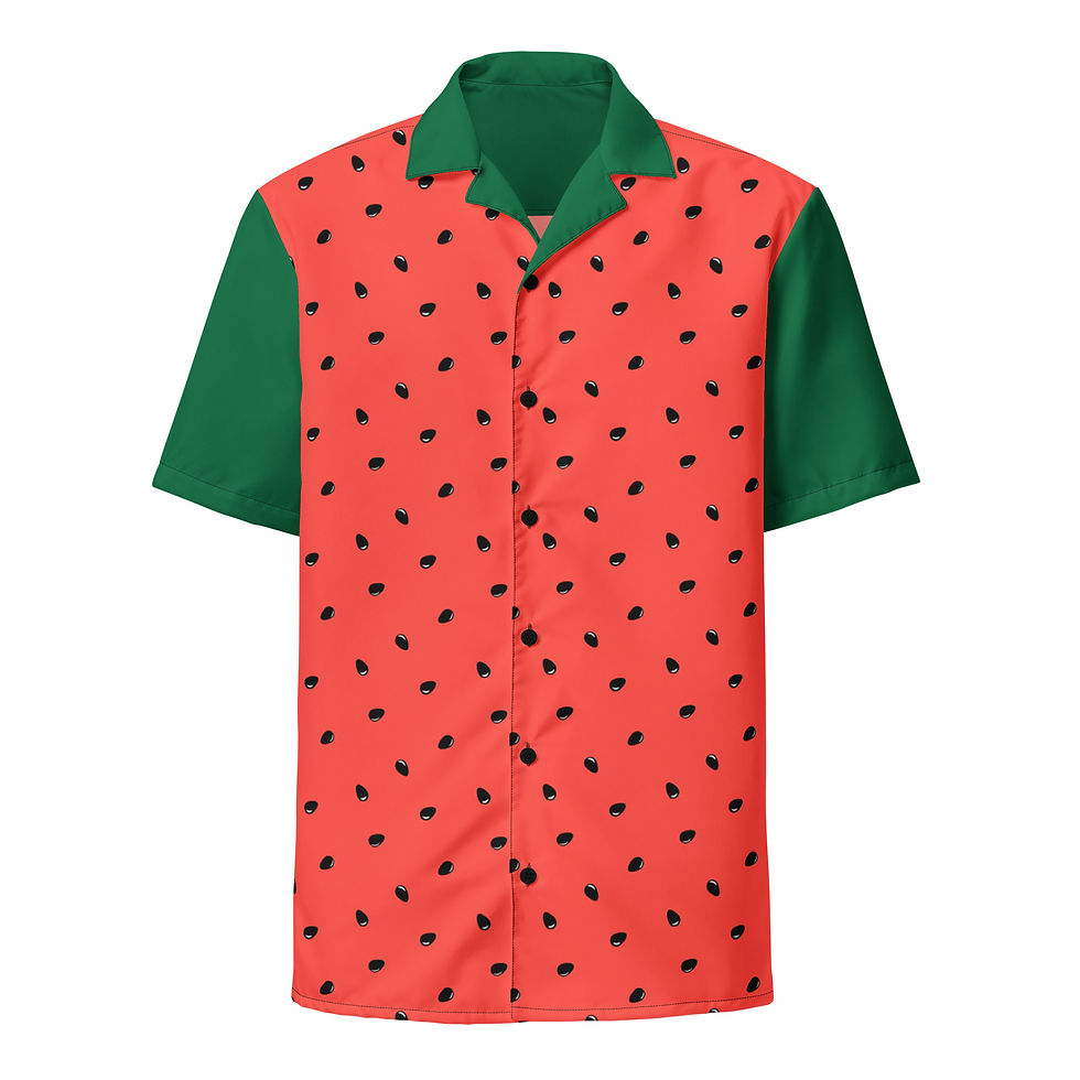 Flirtymelon Unisex Button Shirt
