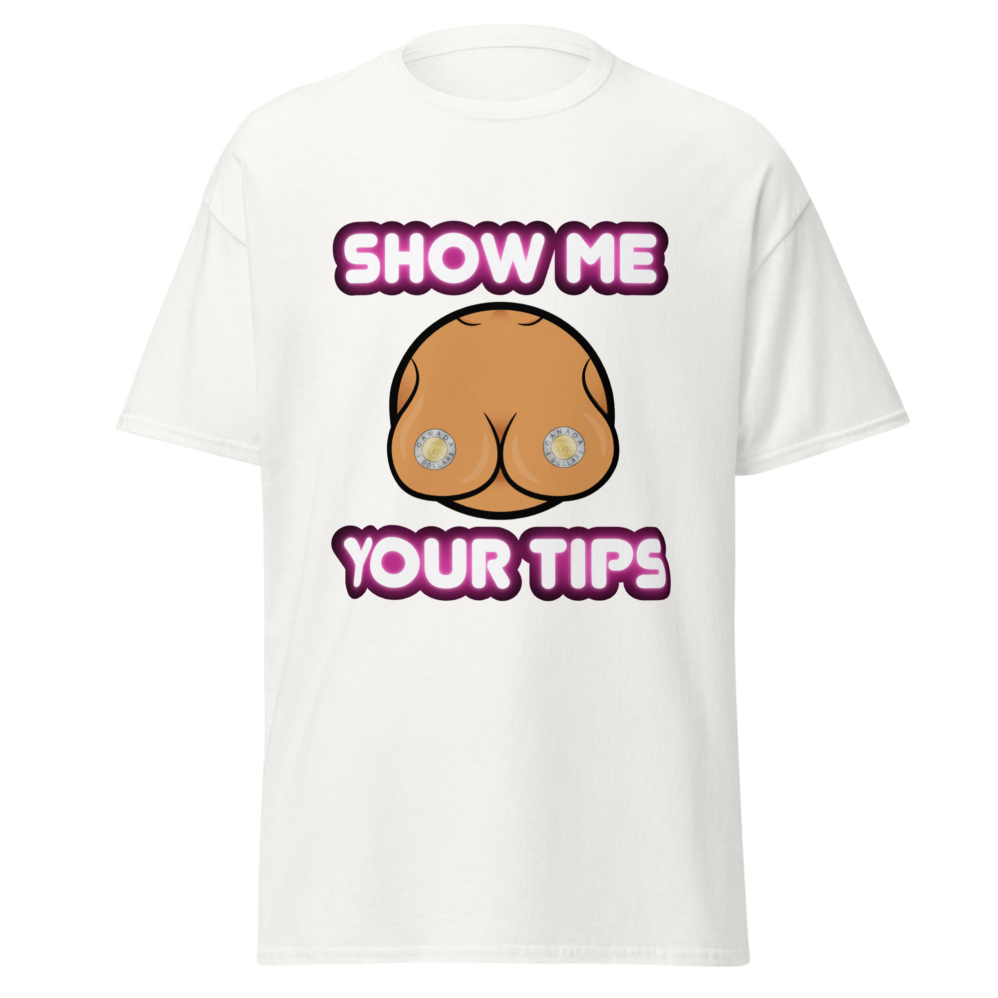 Show Me Your Tips Honey Pink T-Shirt