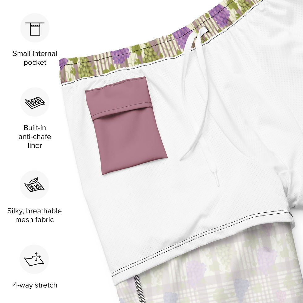 Thumbnail: French Vineyard Swim Trunks