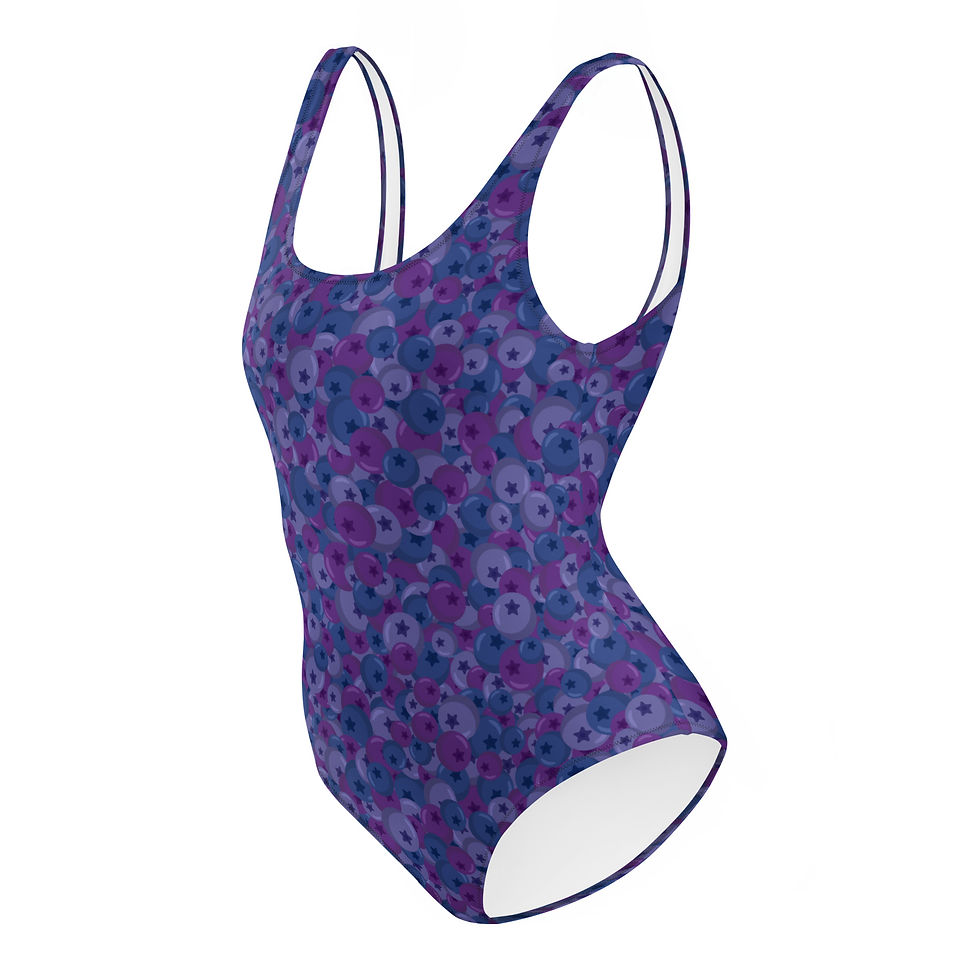 Thumbnail: Blueberry Medley One-Piece Swimsuit