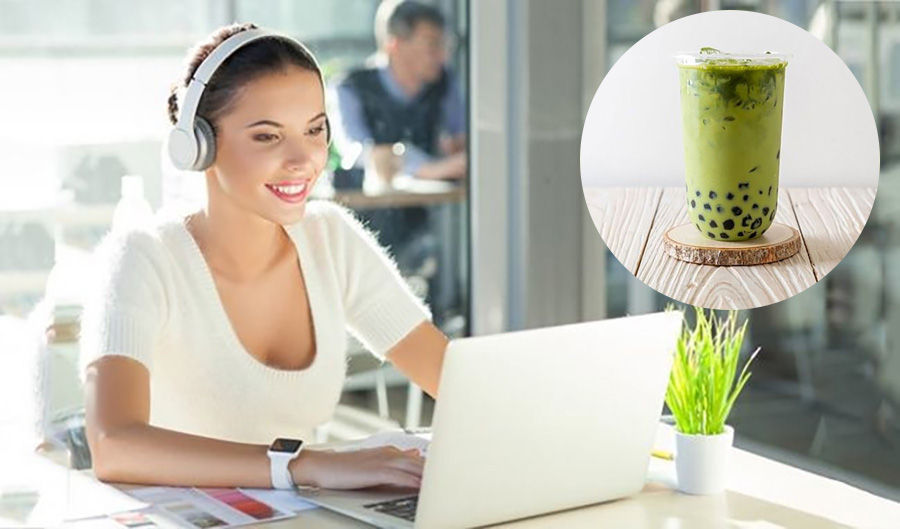 Trà sữa trà xanh giữ được sức hút nhờ hương vị quen thuộc.