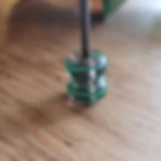 Filigrana or Stringer Swirl Bead