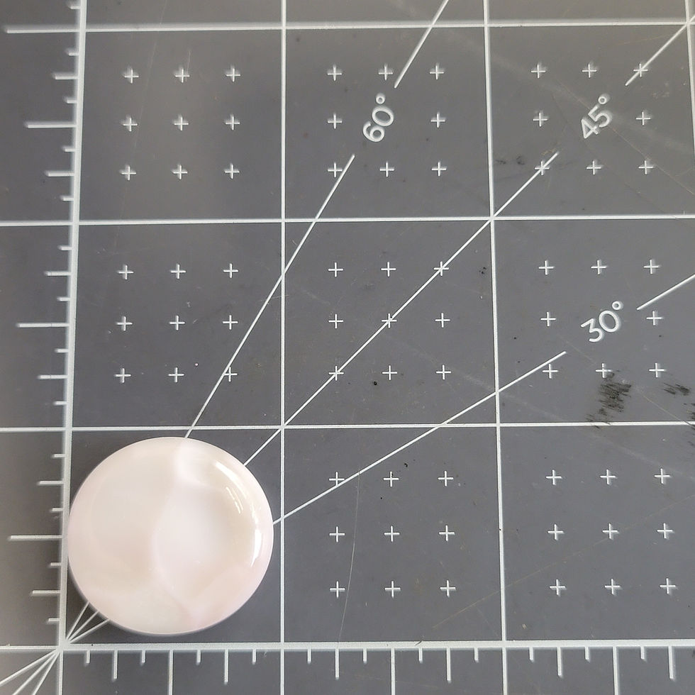 Thumbnail: Fused Glass Cabochon E10