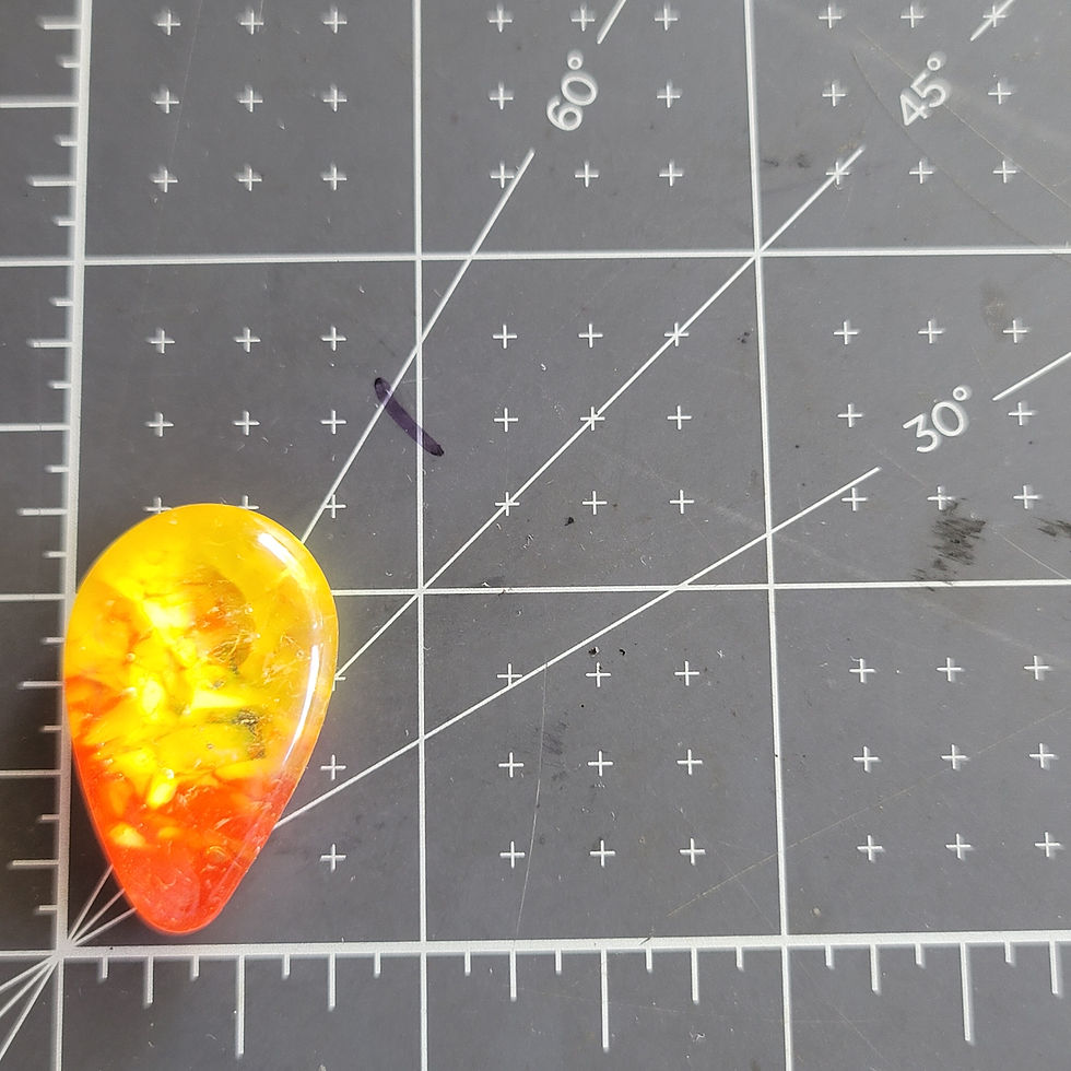 Thumbnail: Fused Glass Cabochon G44