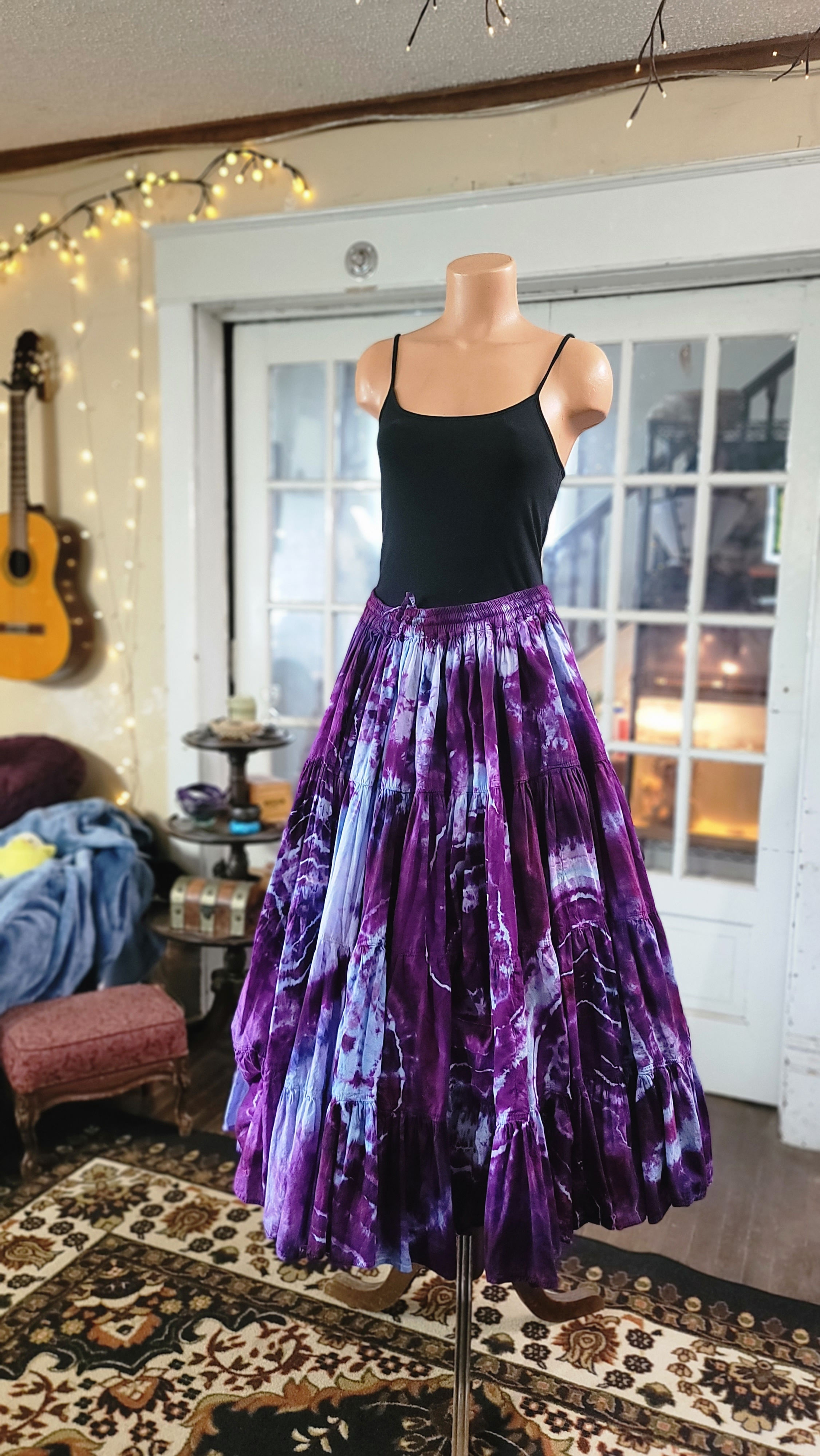 25 Yard Circle Skirt Plum berry Grape TD26