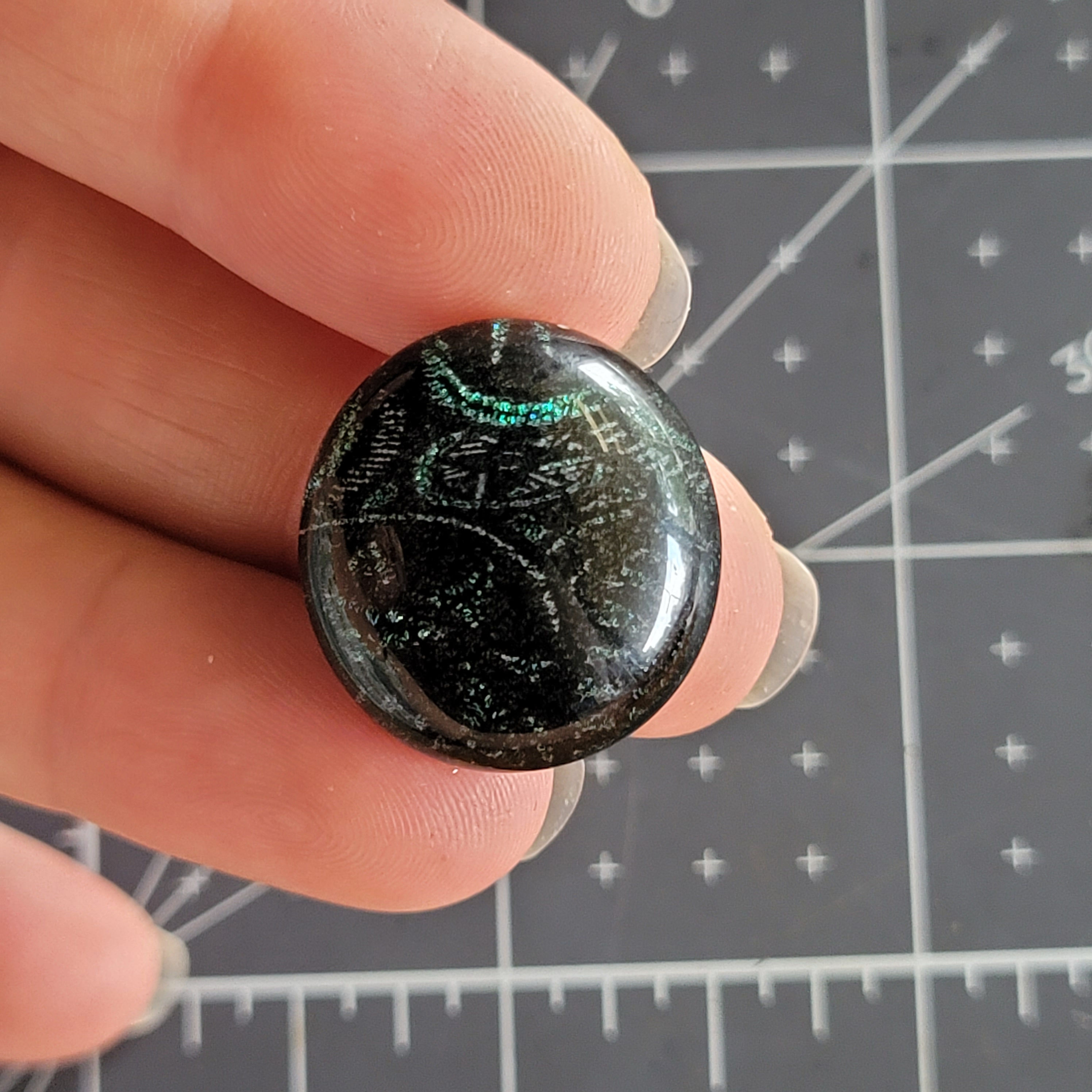 Dichroic Cabochon C60