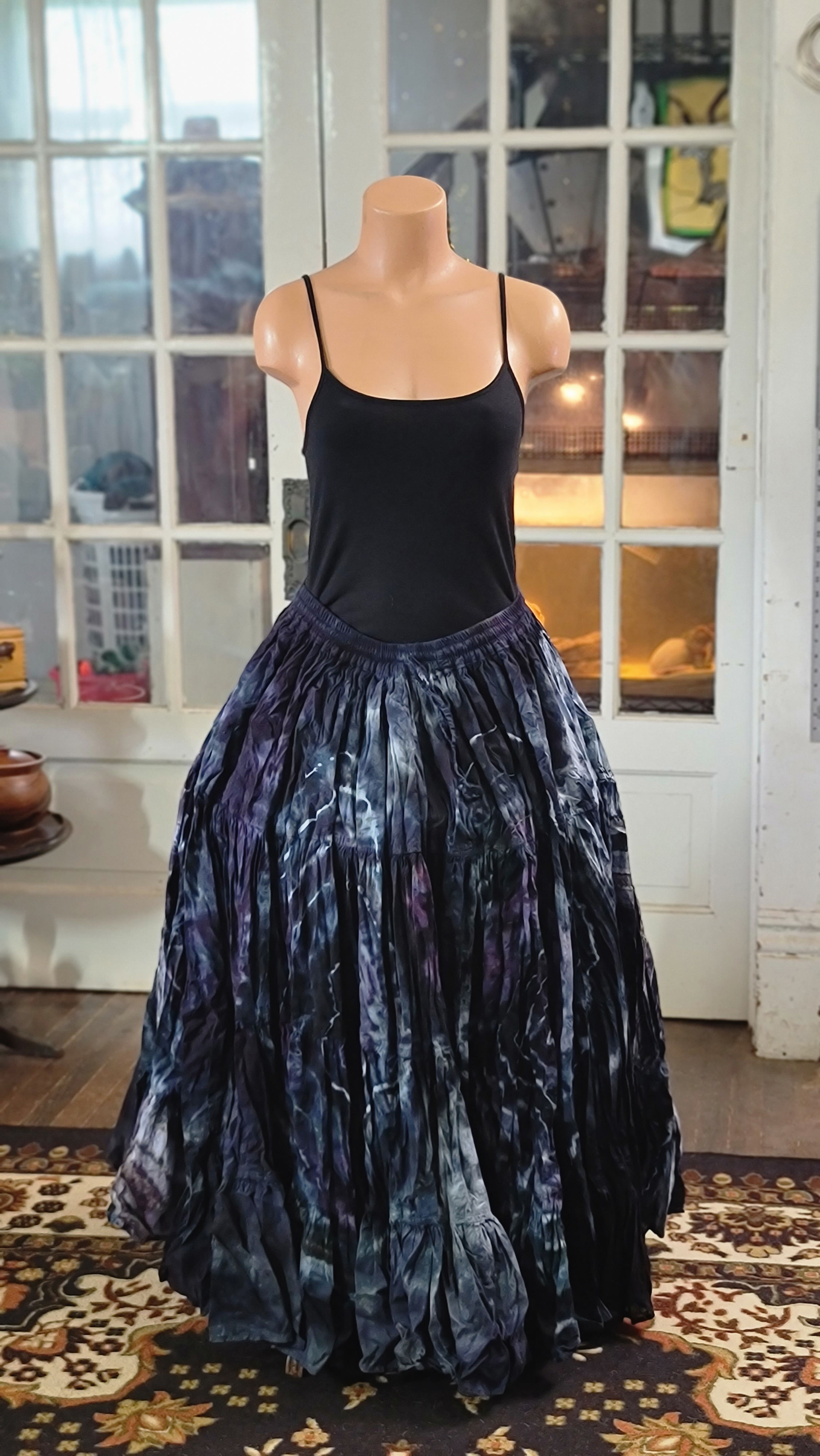 25 Yard Circle Skirt Dark Petunia TD145