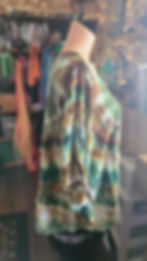 Thumbnail: 2XL Camel Green U Poncho TD143