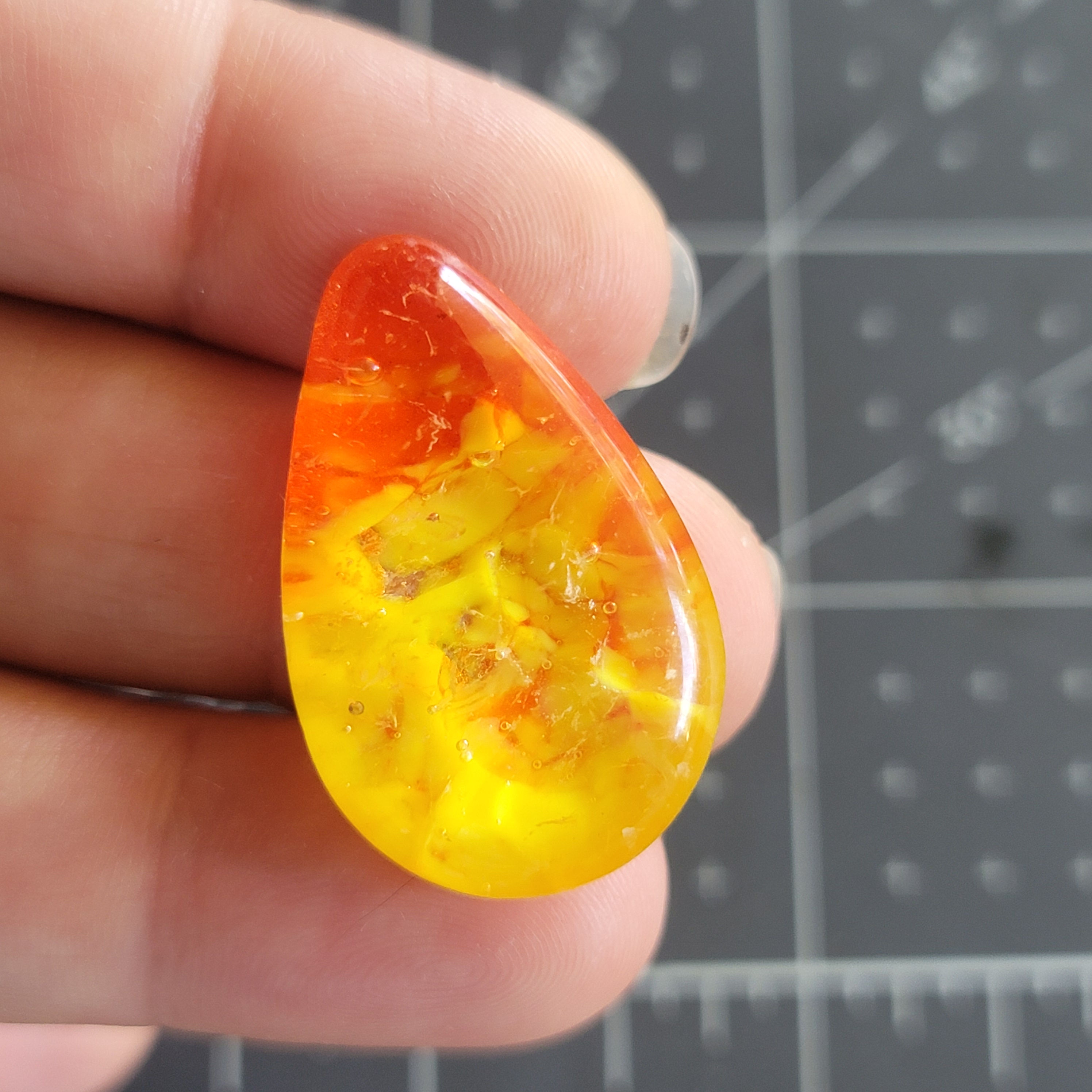 Fused Glass Cabochon G44
