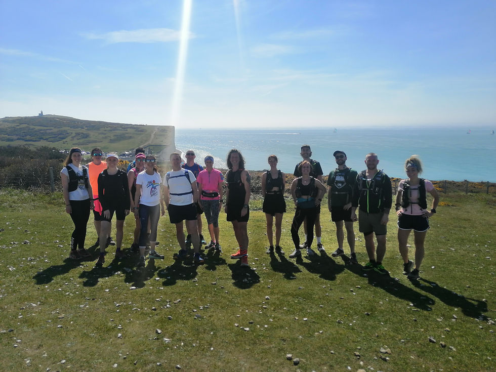 Cuckmere Haven - Beachy Head 15 Miles - Guided Run