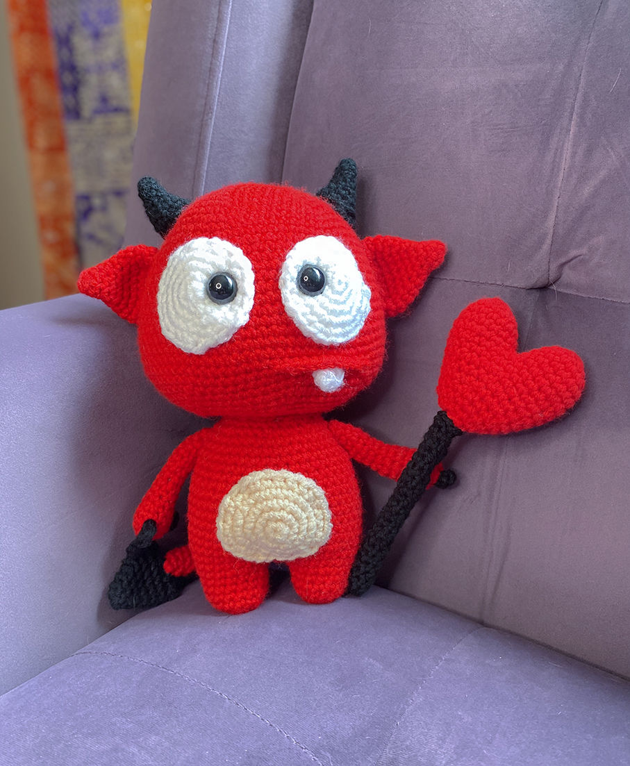 Love Devil Crochet Amigurumi