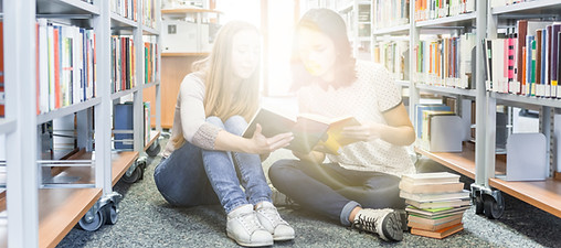 Girls in the Library