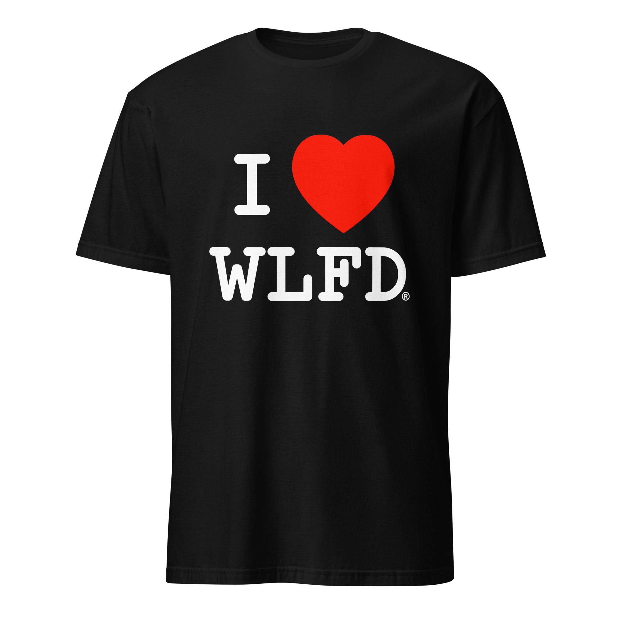 I Love Wallingford Unisex White Letter Tee