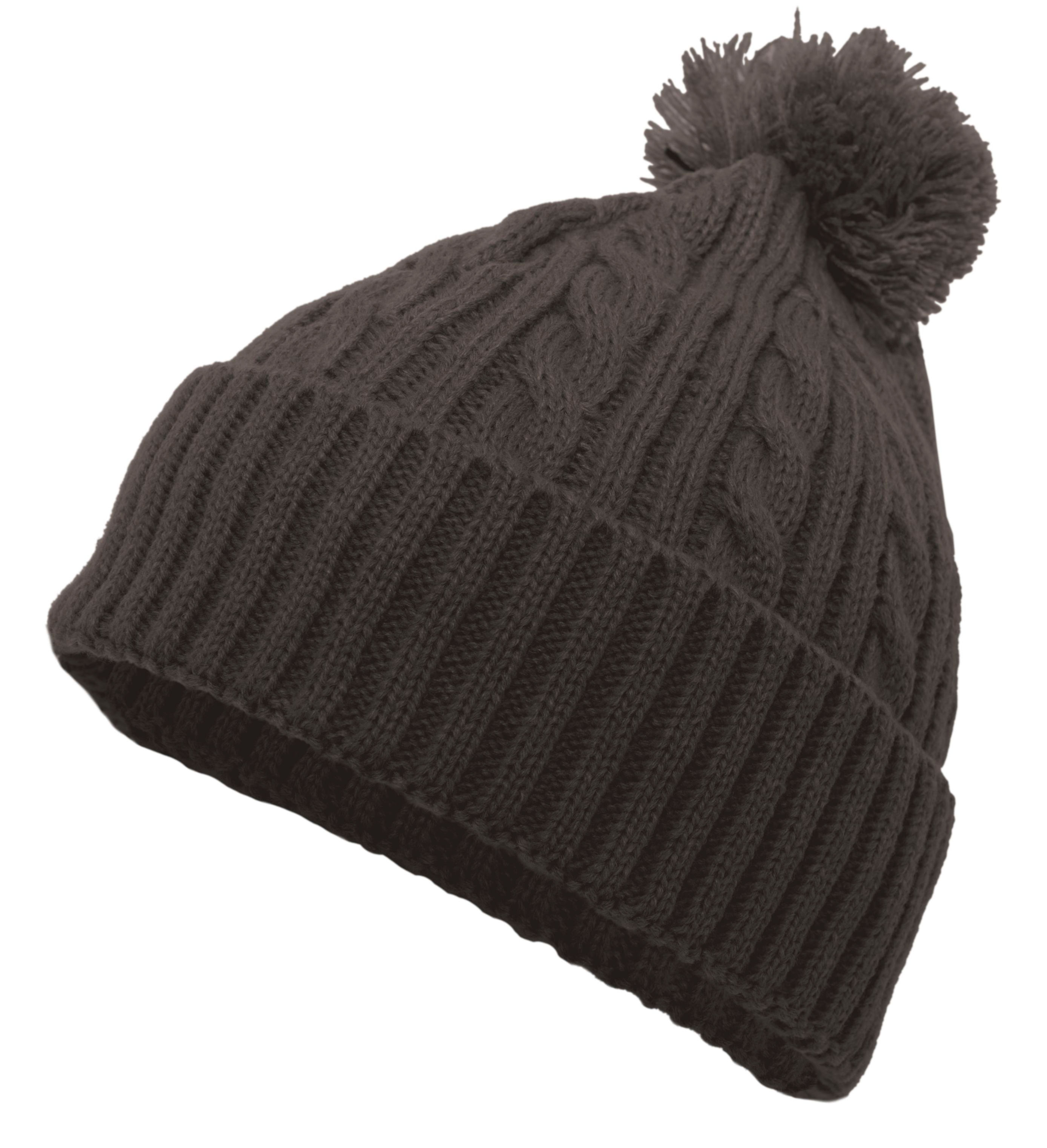 Augusta Knit Cap with Pom Pom