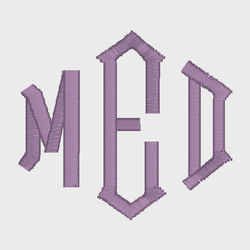 Diamond monogram