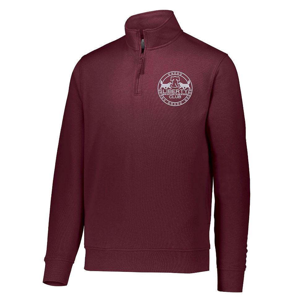 Thumbnail: Liberty Fleece 1/4 Zip Sweatshirt Embroidered