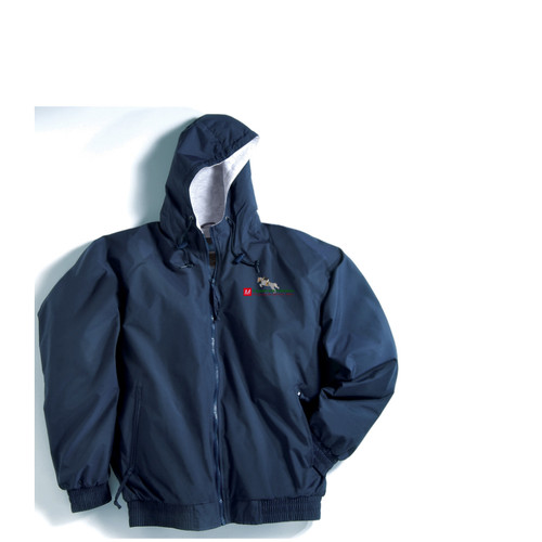 Tri-Mountain Nylon/Jersey Adult Jacket | M Equestrian Tri-Mountain Nylon/Jersey Adult Jacket | M Equestrian