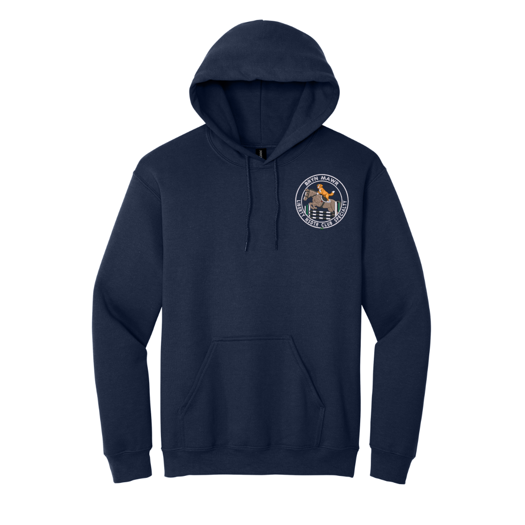 Bryn Mawr Liberty Hoodie sweatshirt Embroidered