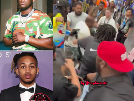 Footage now surfaces of DDG's brother DuB and his cameraman fighting off a hater for calling DDG 'Doo Doo Garbage'. 😳🤛🏽