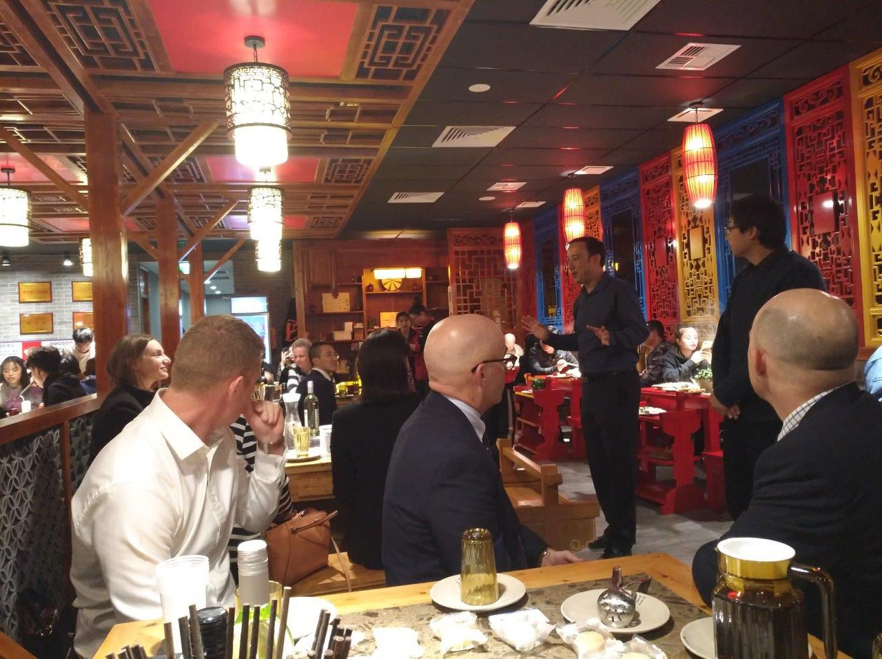 Tysun Chan and Roger Li deliver the welc