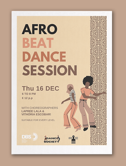 Afro Dance - Poster Layout