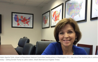 The woman tasked with selling Donald Trump to Latinos may have the toughest job in politics | LA Tim