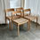 縮圖：Set of 4 oak chairs Model 75, Niels Otto Møller, J.L.Møller, Denmark, 50s 
