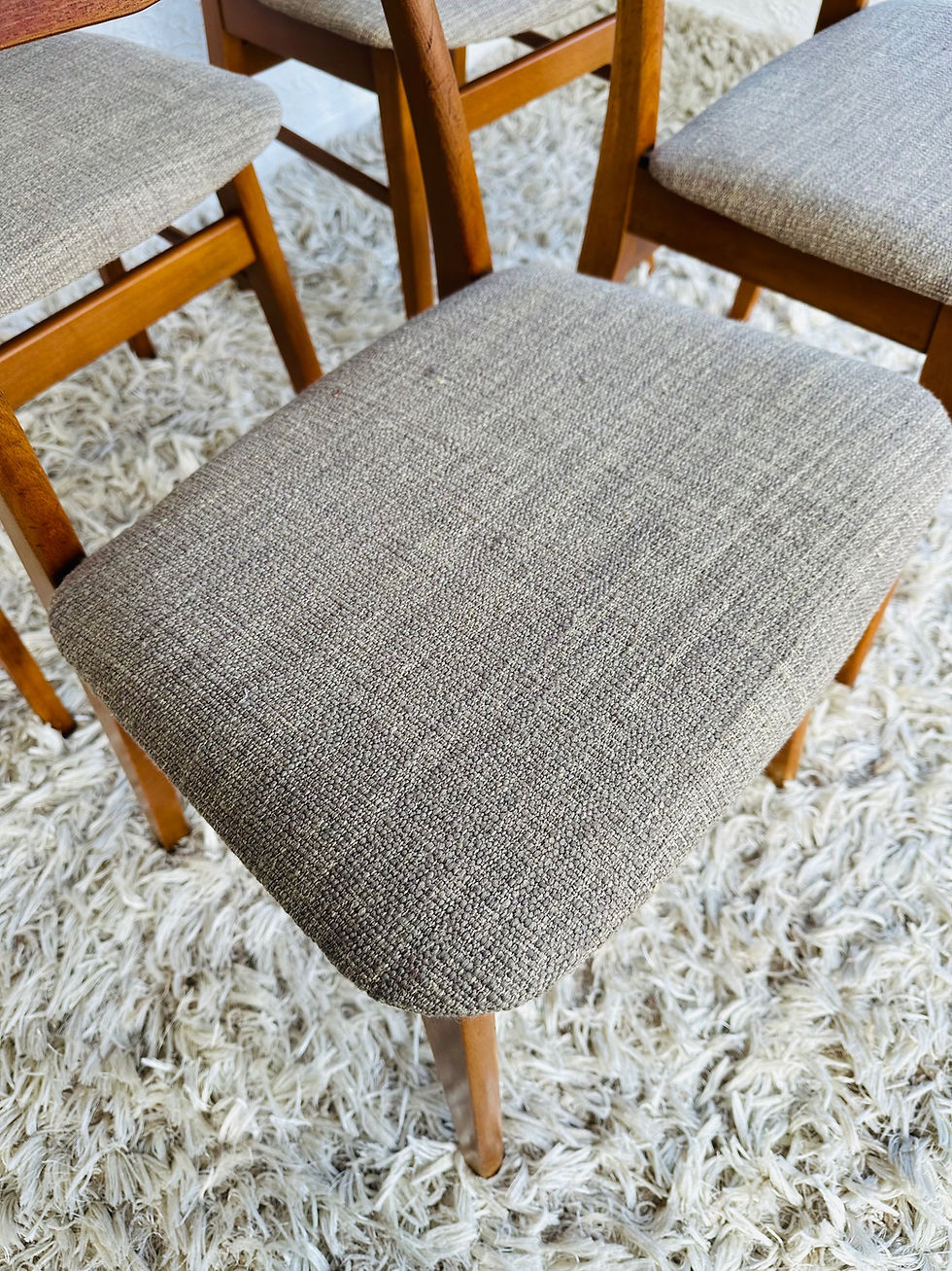 Thumbnail: Set of 4 Danish Farstrup chairs, 60s. 
