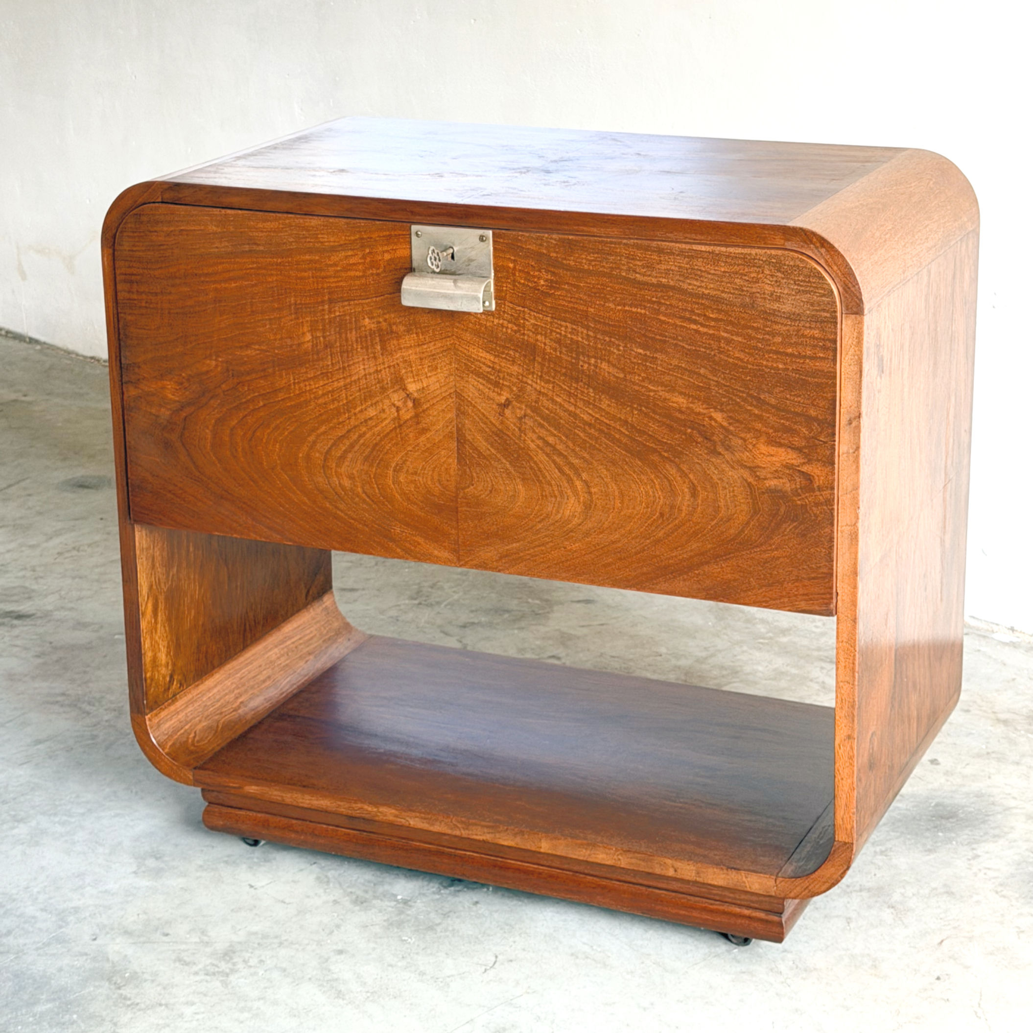 Art deco bar cart, Belgium, 1930s