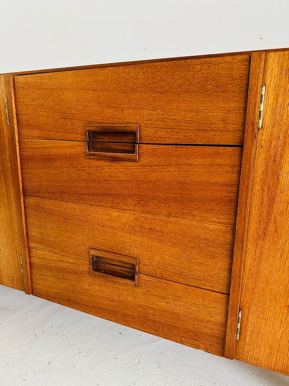 Thumbnail: Large teak sideboard Belgium, 60s