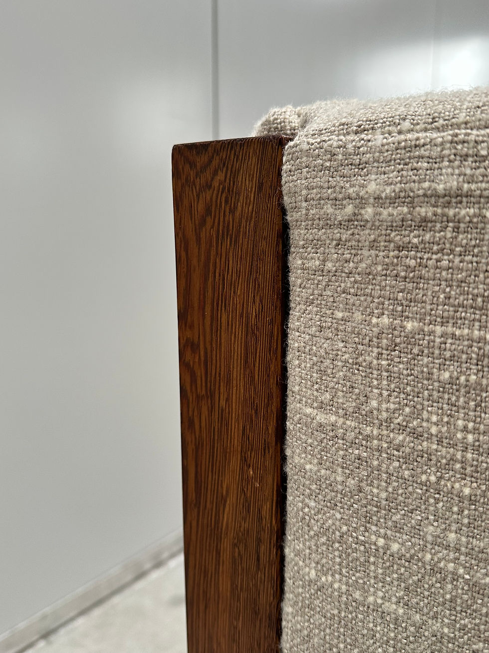 Miniatura: Set of six wengé wood dining chairs, Emiel Veranneman, De Coene, Belgium, 70s