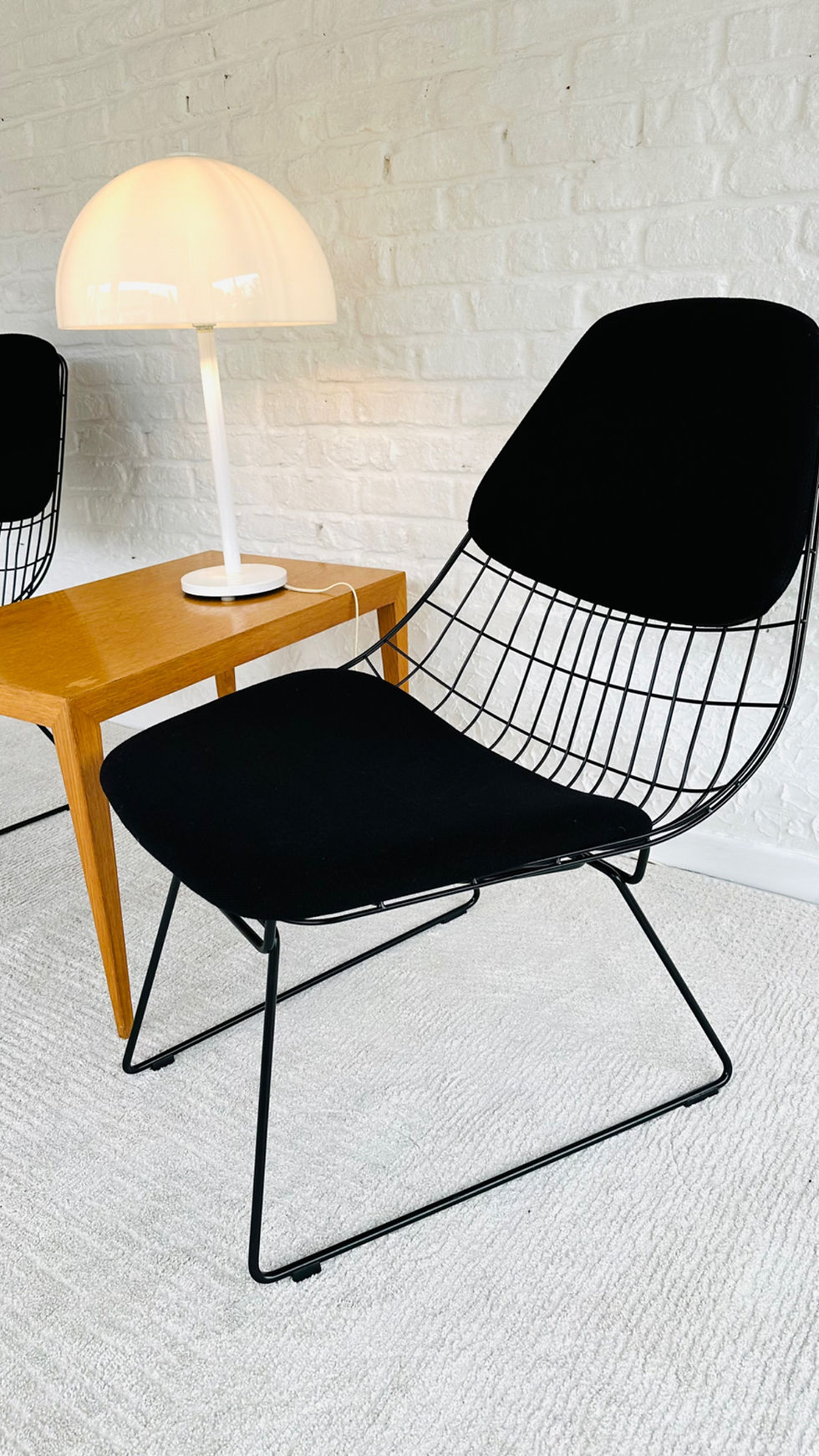 Miniature : Set van 2 Pastoe fauteuils, model FM05, met bekleding