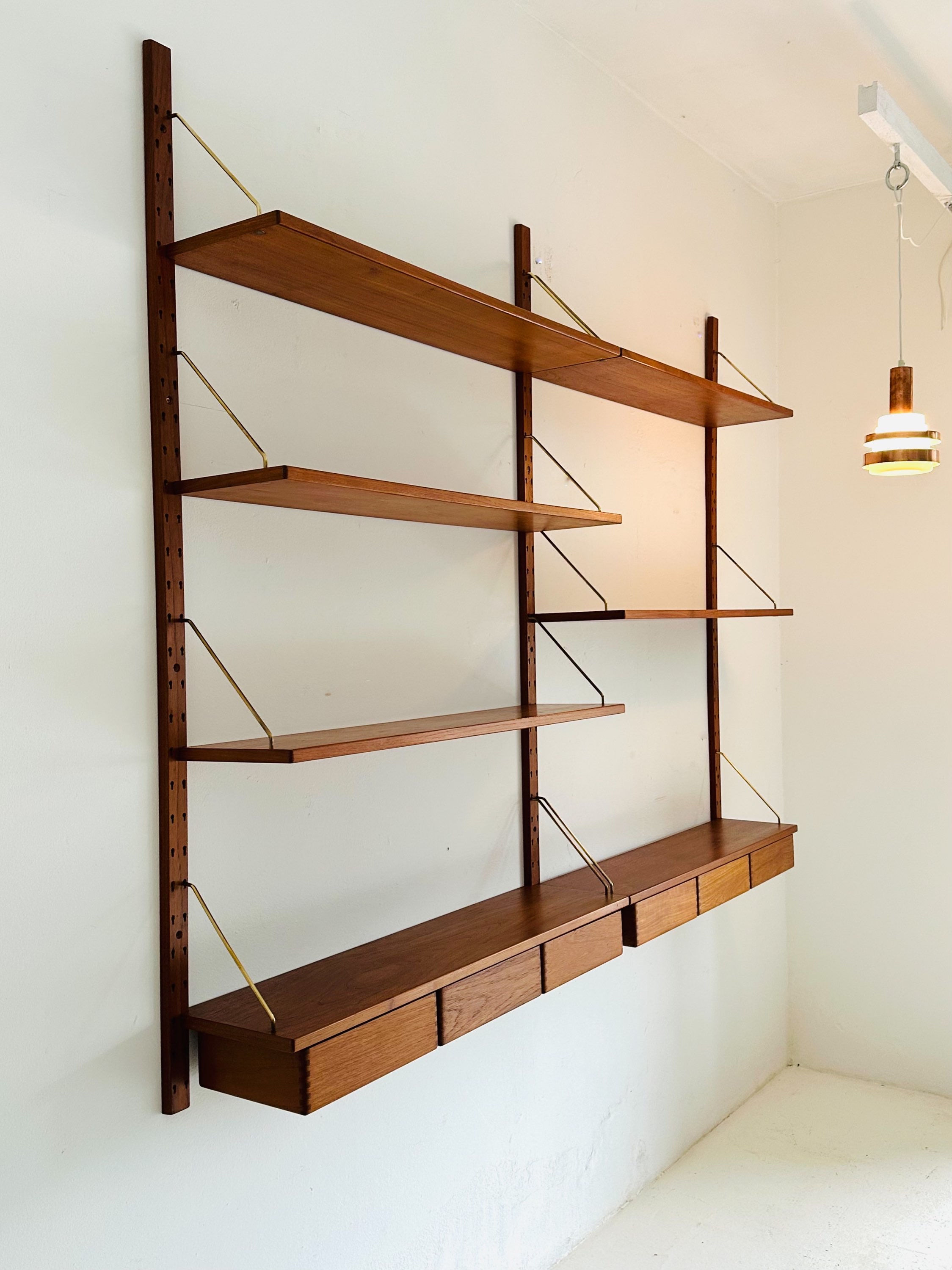 Wall unit ‘Excellent’, Sven Ellekaer, Albert Hansen, Denmark, 60s