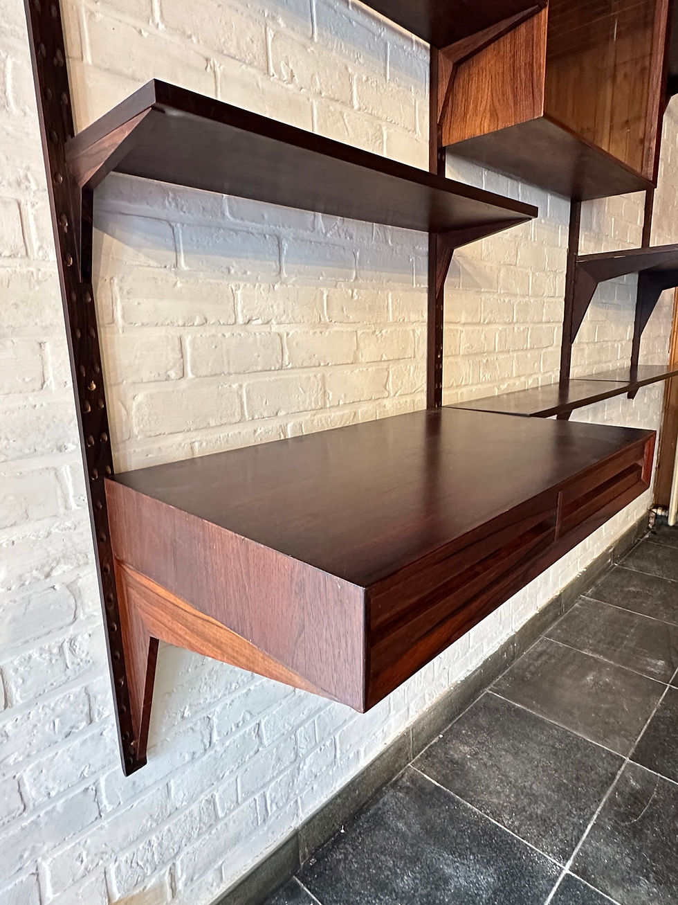 縮圖：Rosewood  Poul Cadovius wall unit, Cado, Denmark, 60s