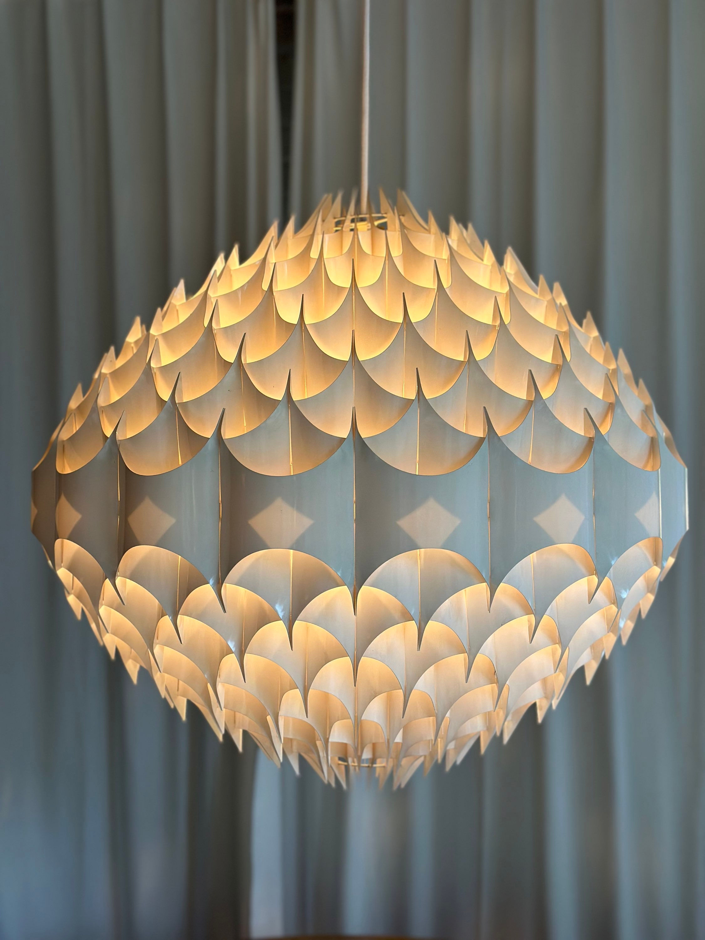 ‘Rythmic’ hanging lamp by Havlova Milanda, Vest Austria, 70s