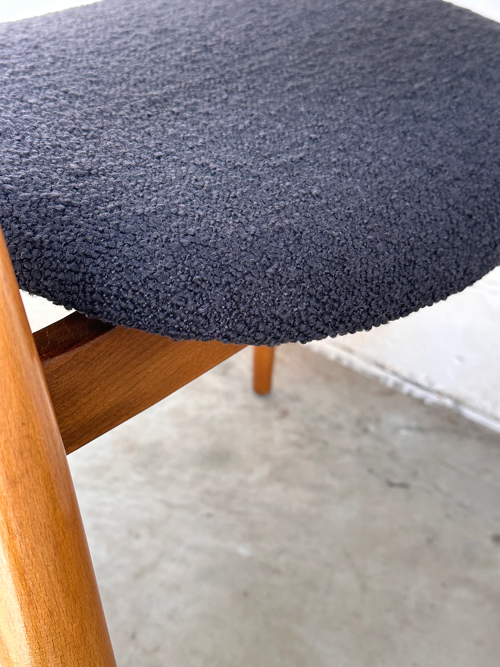Thumbnail: Set of 4 Model 411 Armchairs in solid beech, Hartmut Lohmeyer, Wi