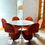 الصورة المصغرة: Set of 6 chairs ‘1-2-3’ & table, Verner Panton, Fritz Hansen, Denmark, 1975