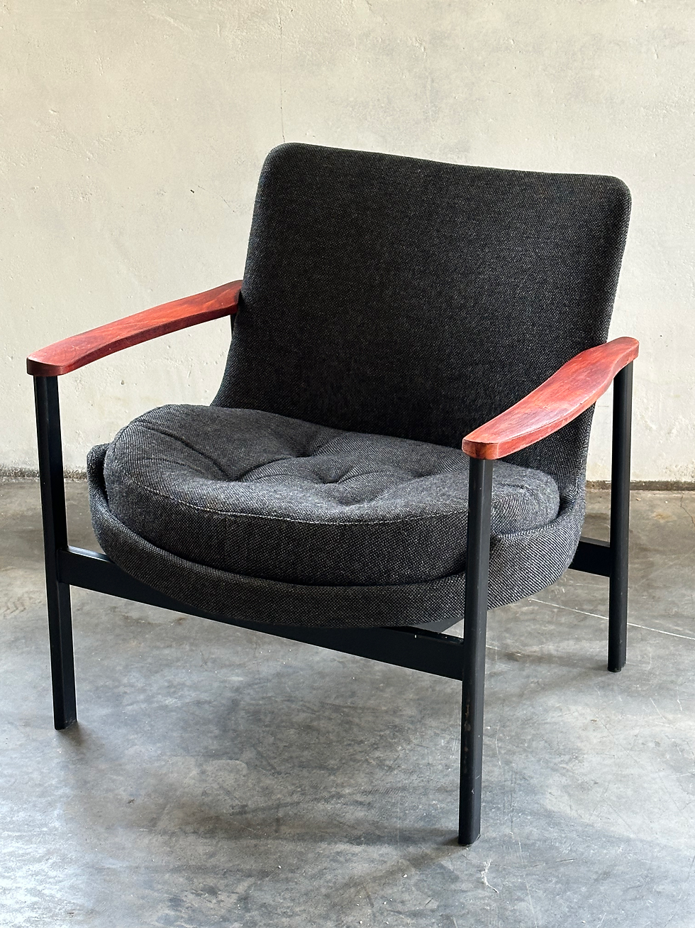 縮圖：Lounge chair, IB Kofod Larsen, Fröscher Sitform, Germany, 70s